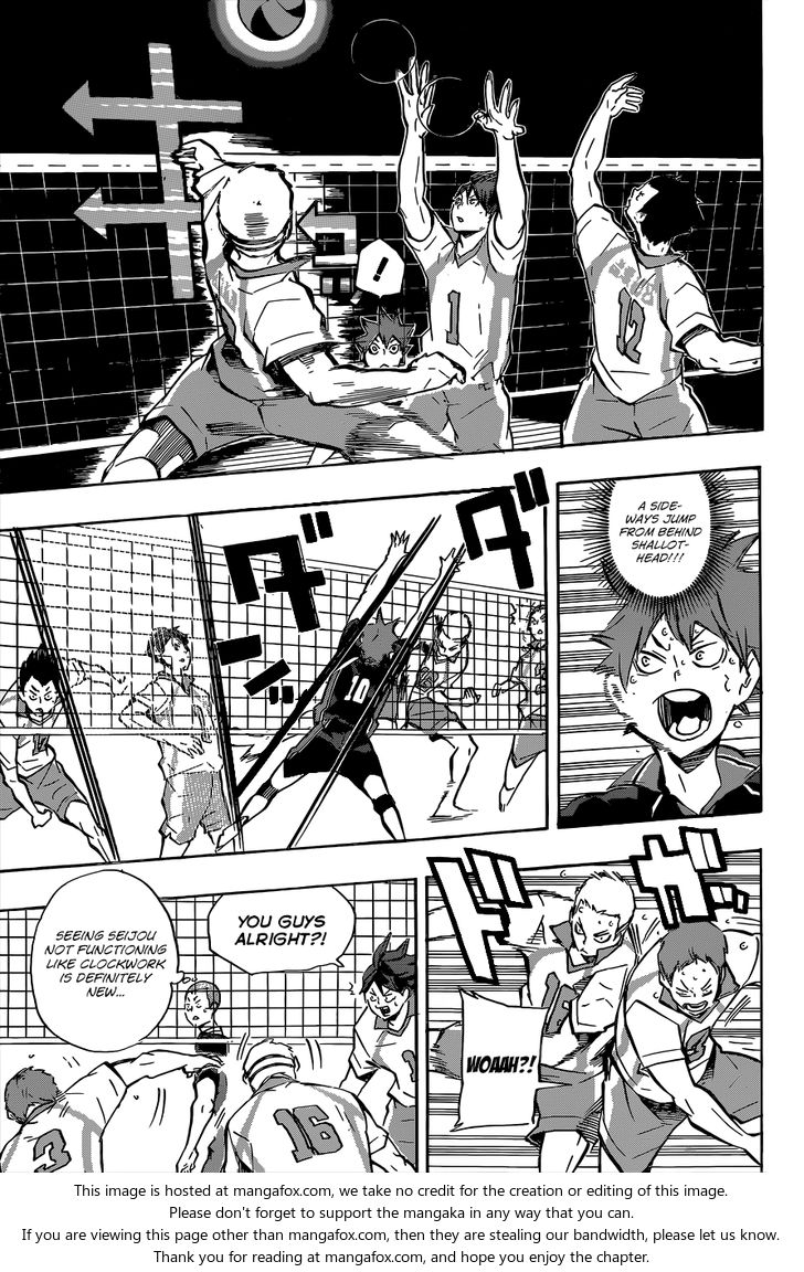 Haikyuu!! Vol.15 Chapter 132 page 17