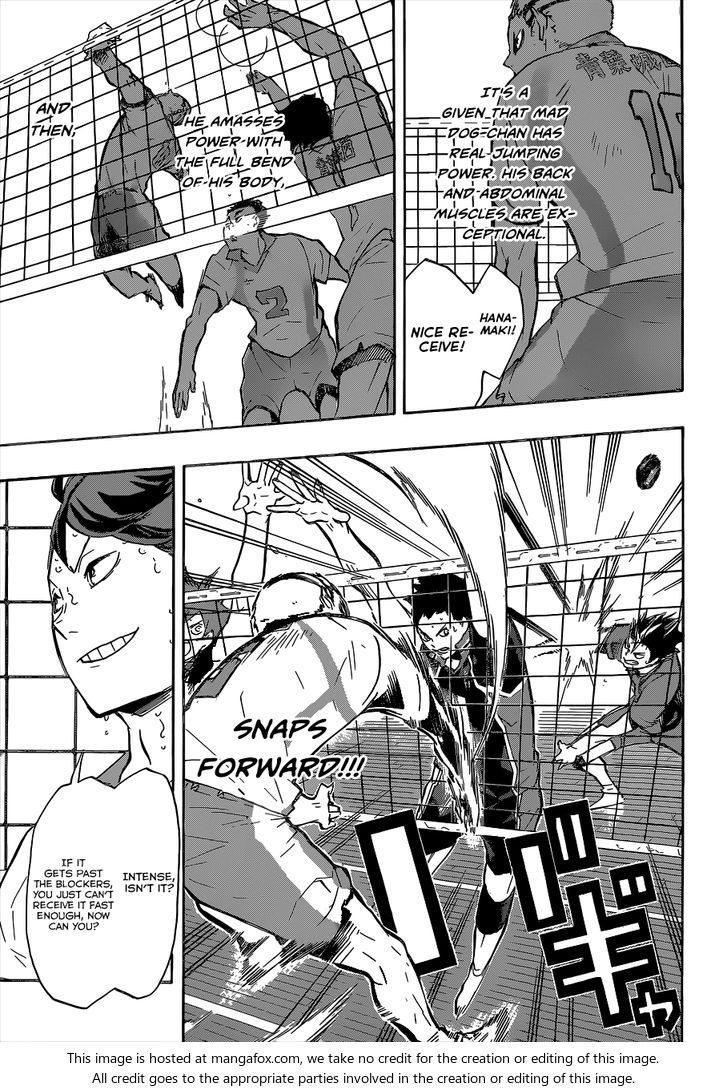 Haikyuu!! Vol.15 Chapter 133 page 8