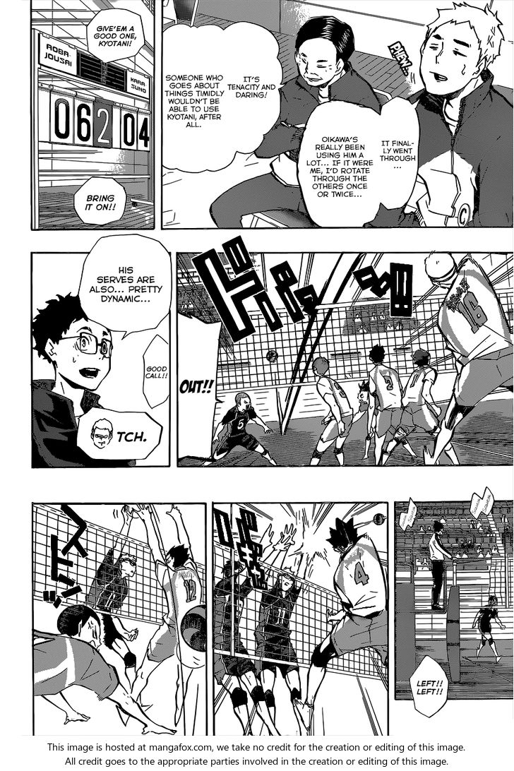Haikyuu!! Vol.15 Chapter 133 page 9