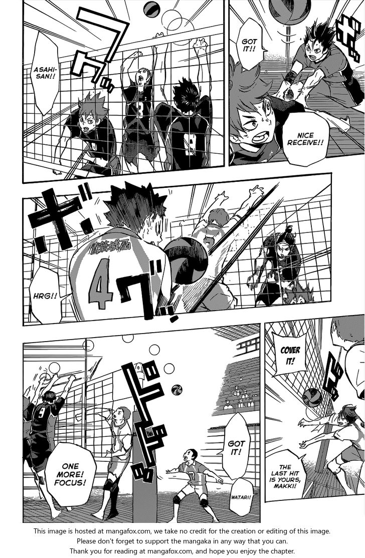 Haikyuu!! Vol.15 Chapter 133 page 11
