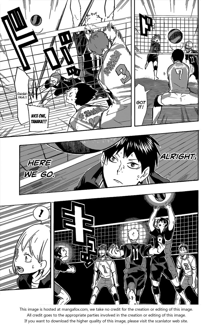 Haikyuu!! Vol.15 Chapter 133 page 15