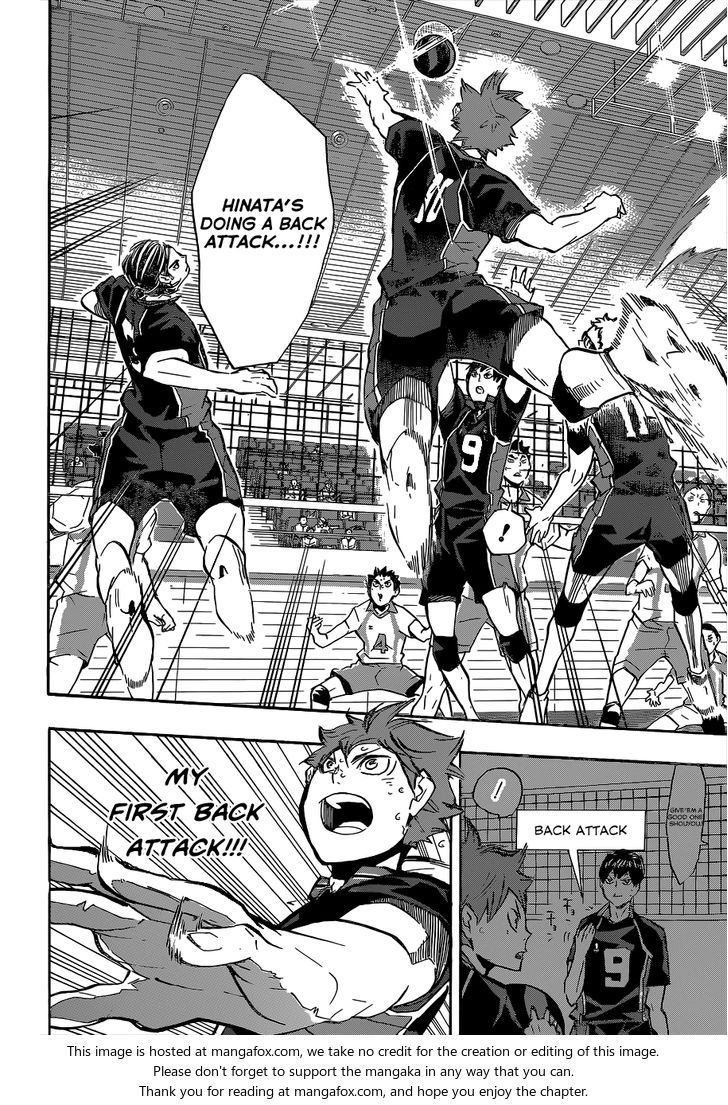 Haikyuu!! Vol.15 Chapter 133 page 16