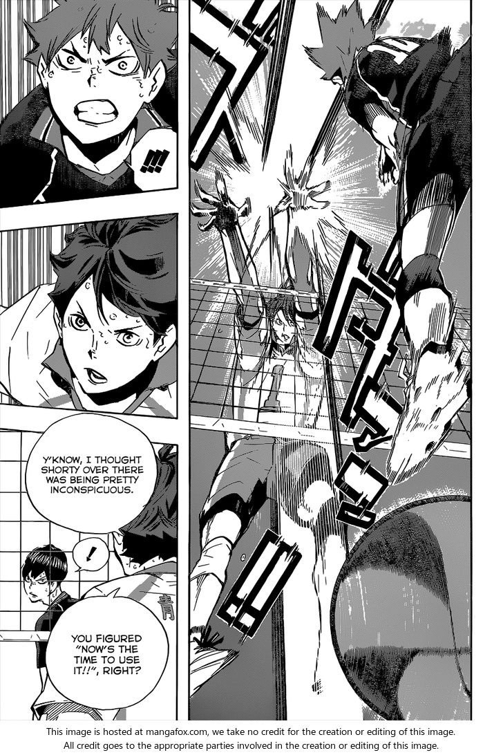Haikyuu!! Vol.15 Chapter 133 page 17