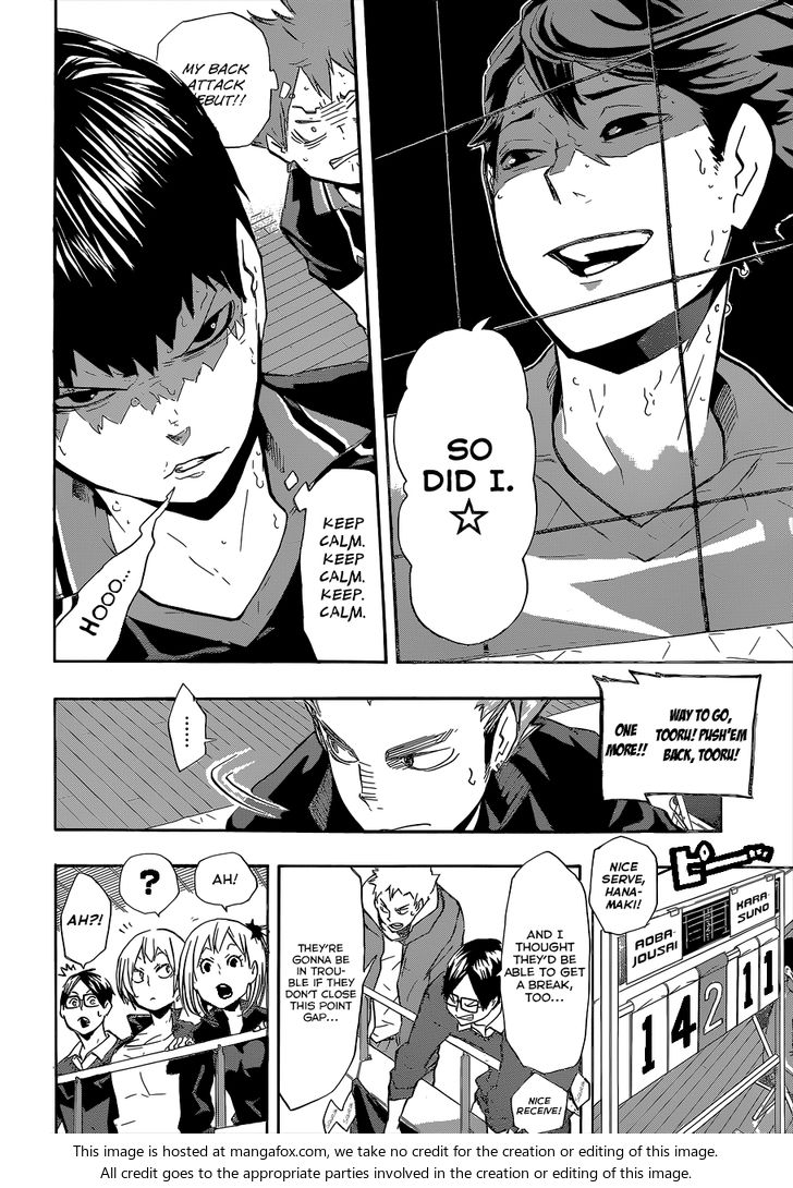 Haikyuu!! Vol.15 Chapter 133 page 18