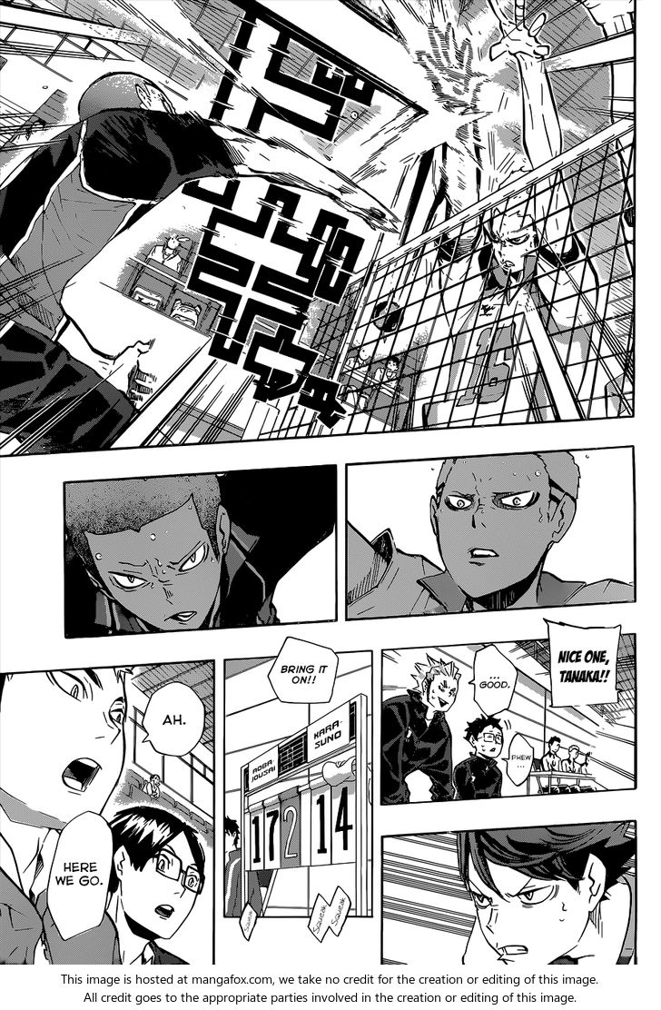Haikyuu!! Vol.15 Chapter 134 page 9