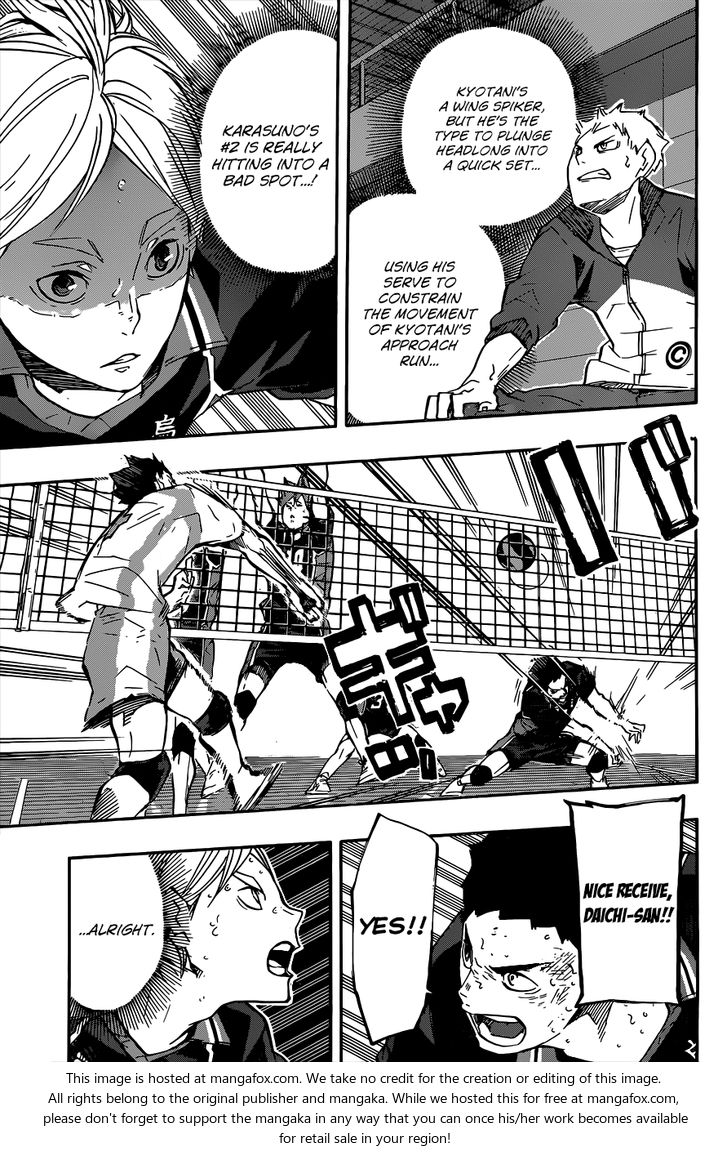 Haikyuu!! Vol.15 Chapter 134 page 15