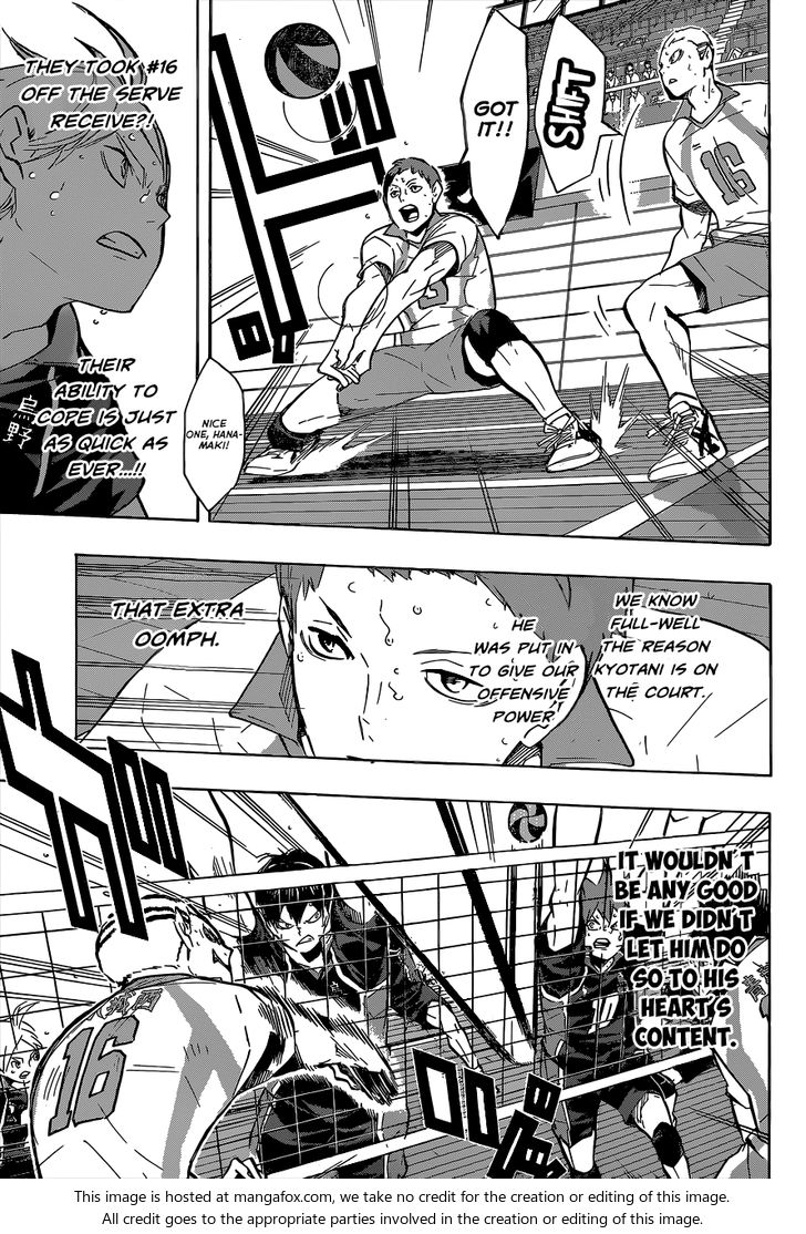 Haikyuu!! Vol.15 Chapter 135 page 4