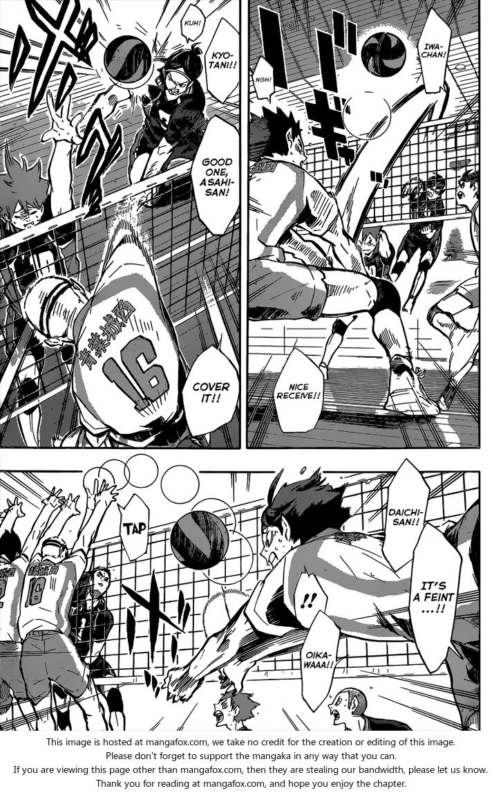 Haikyuu!! Vol.15 Chapter 135 page 6