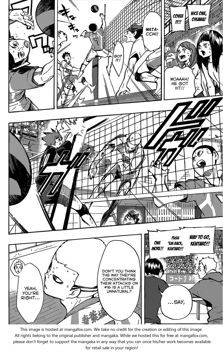 Haikyuu!! Vol.15 Chapter 135 page 7