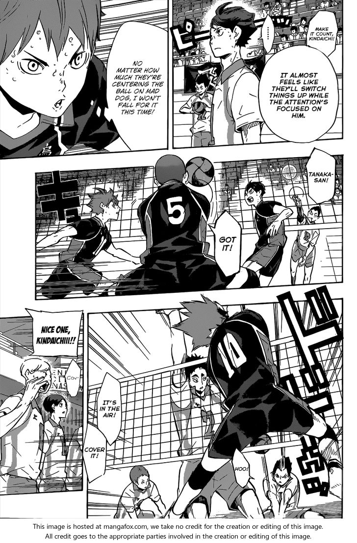 Haikyuu!! Vol.15 Chapter 135 page 8