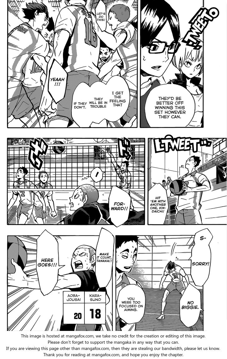 Haikyuu!! Vol.15 Chapter 135 page 11