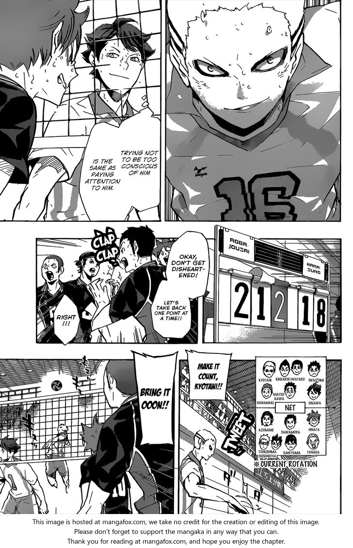 Haikyuu!! Vol.15 Chapter 135 page 14
