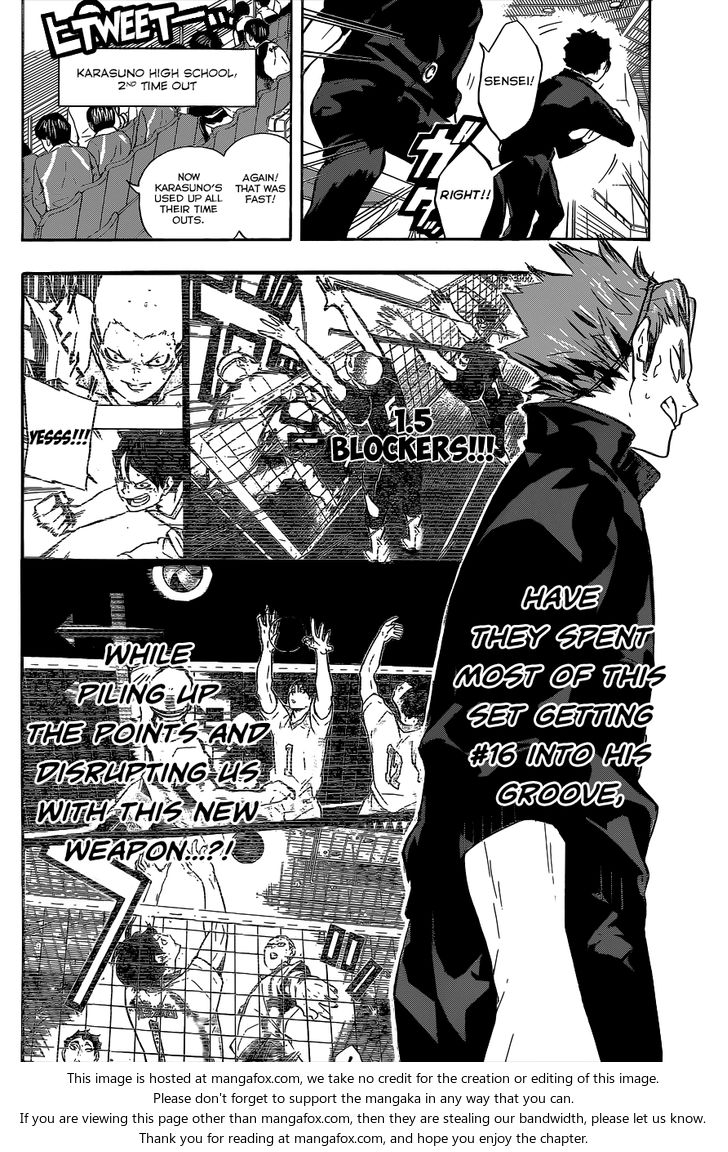 Haikyuu!! Vol.15 Chapter 135 page 16