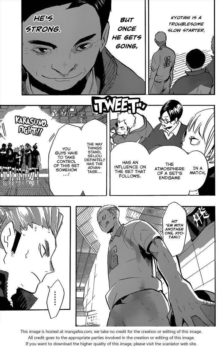 Haikyuu!! Vol.15 Chapter 135 page 17