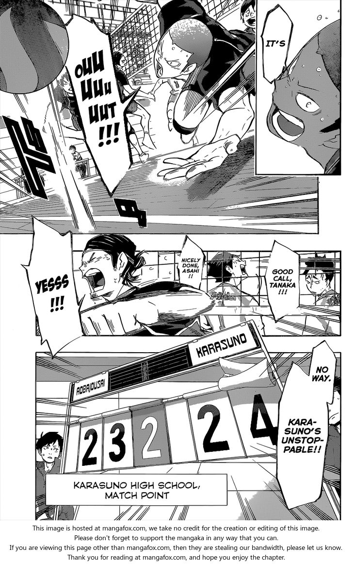 Haikyuu!! Vol.16 Chapter 138 page 8