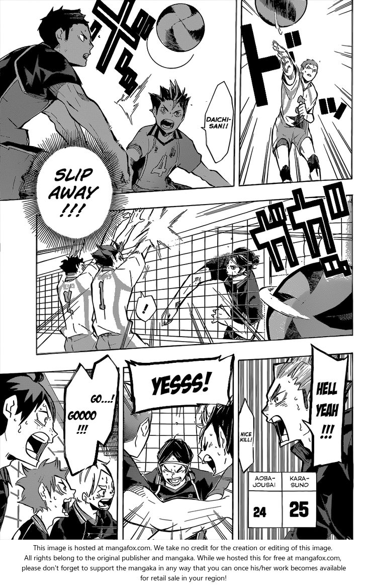 Haikyuu!! Vol.16 Chapter 138 page 13