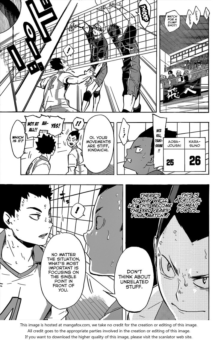 Haikyuu!! Vol.16 Chapter 138 page 15