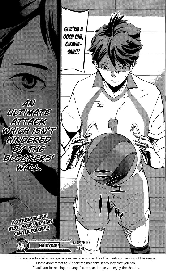 Haikyuu!! Vol.16 Chapter 138 page 19