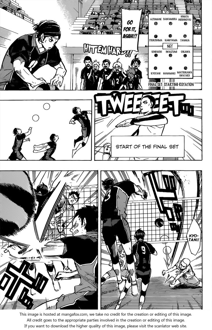 Haikyuu!! Vol.16 Chapter 140 page 5