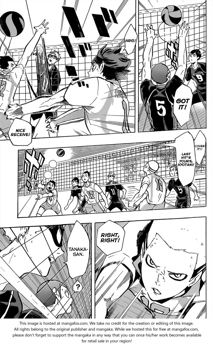 Haikyuu!! Vol.16 Chapter 140 page 15