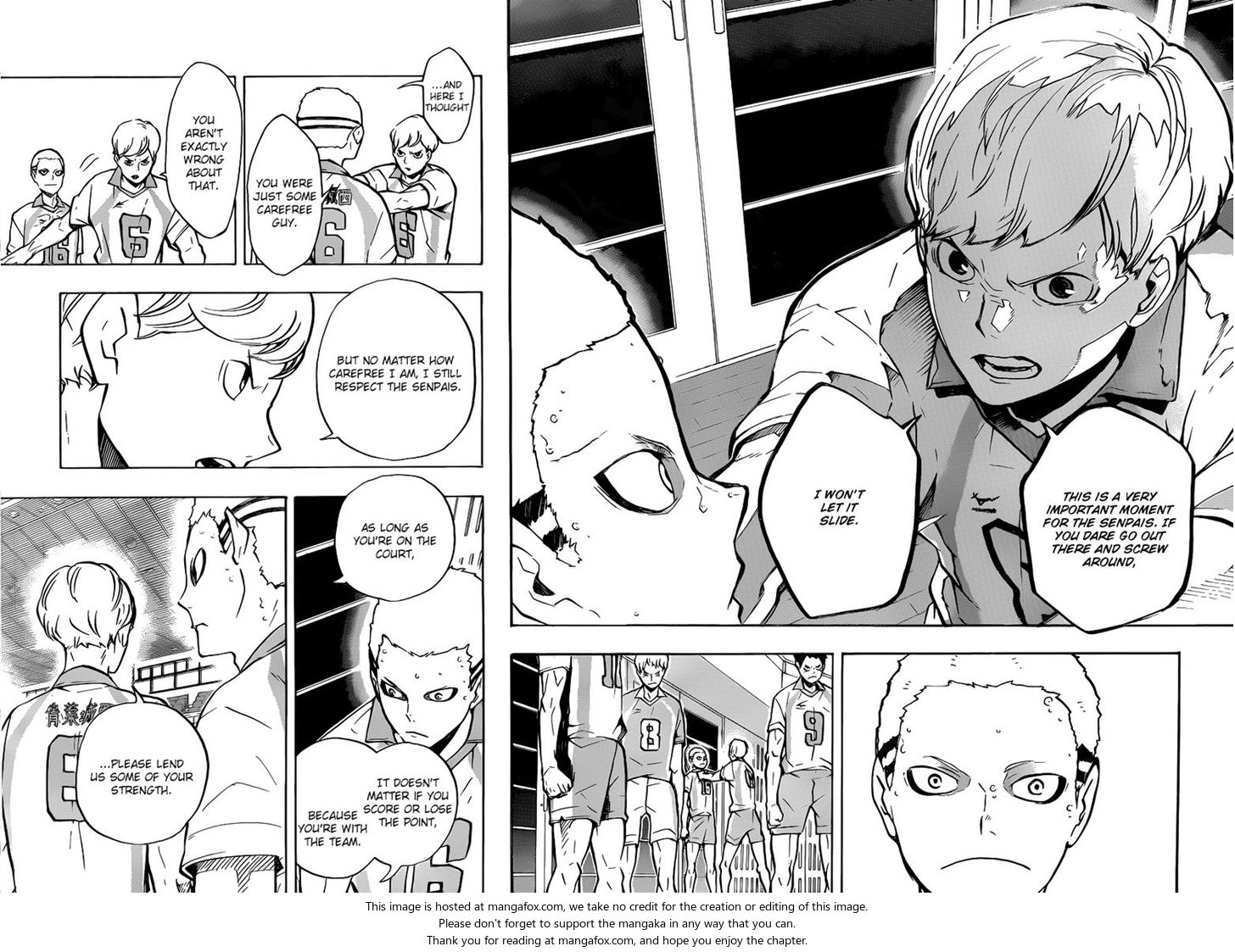 Haikyuu!! Vol.16 Chapter 141 page 8