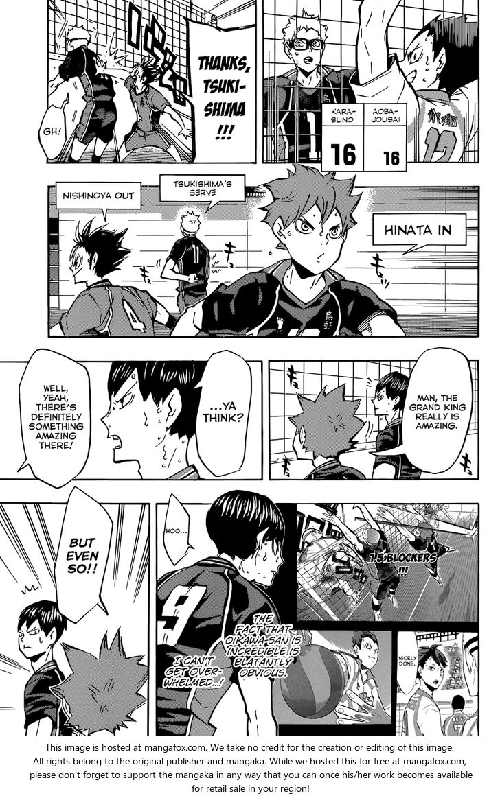 Haikyuu!! Vol.16 Chapter 142 page 14