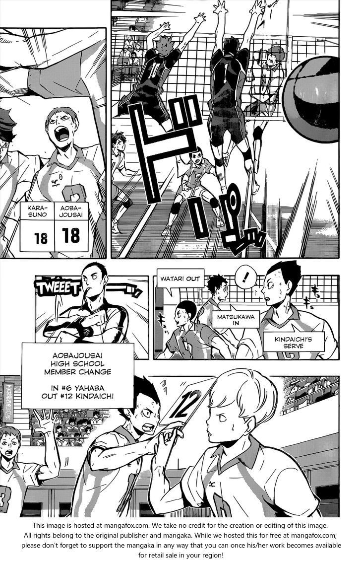 Haikyuu!! Vol.16 Chapter 143 page 8