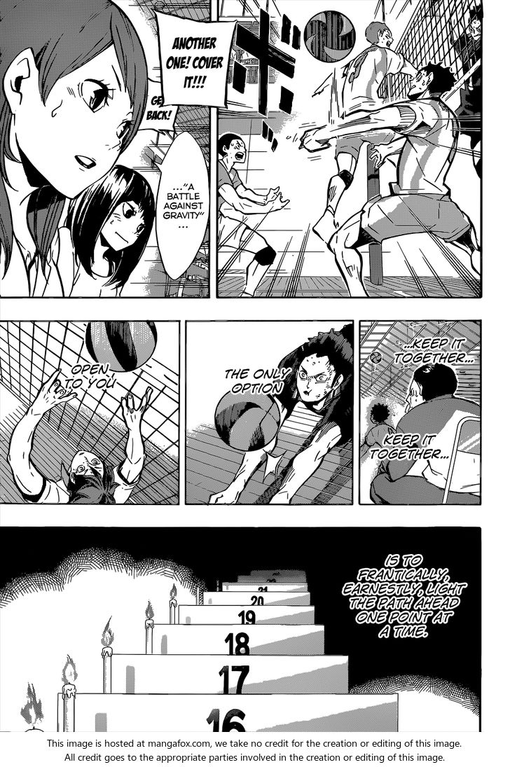 Haikyuu!! Vol.16 Chapter 143 page 15