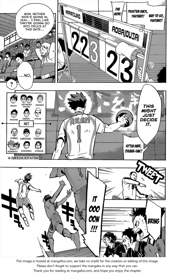 Haikyuu!! Vol.16 Chapter 144 page 9