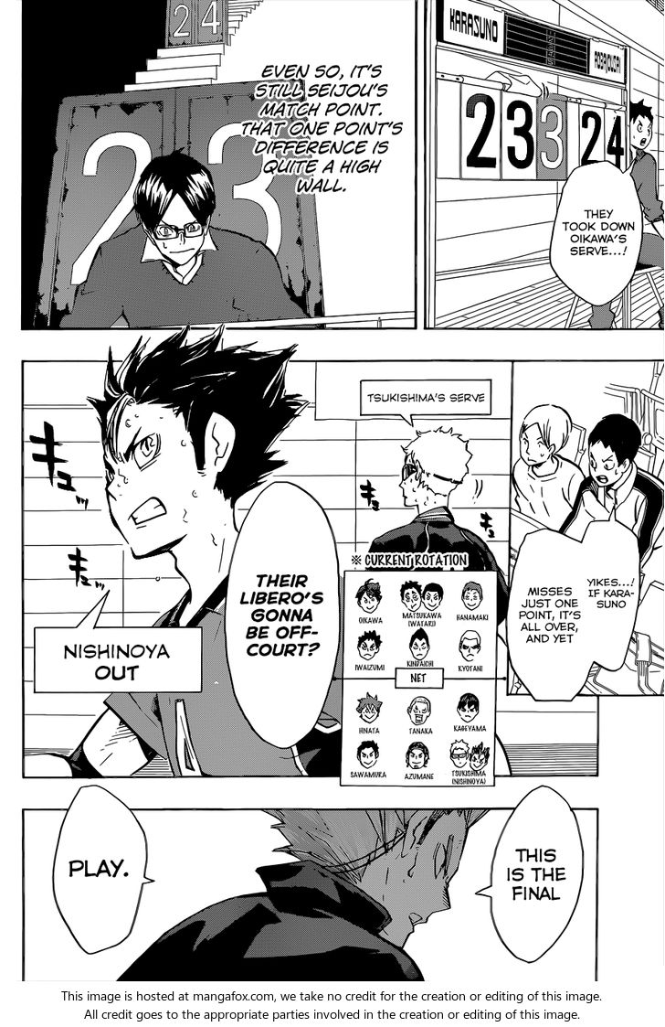 Haikyuu!! Vol.16 Chapter 144 page 18
