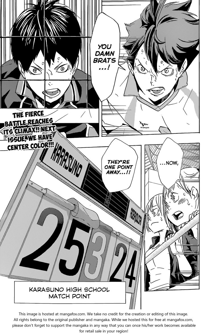 Haikyuu!! Vol.17 Chapter 145 page 19