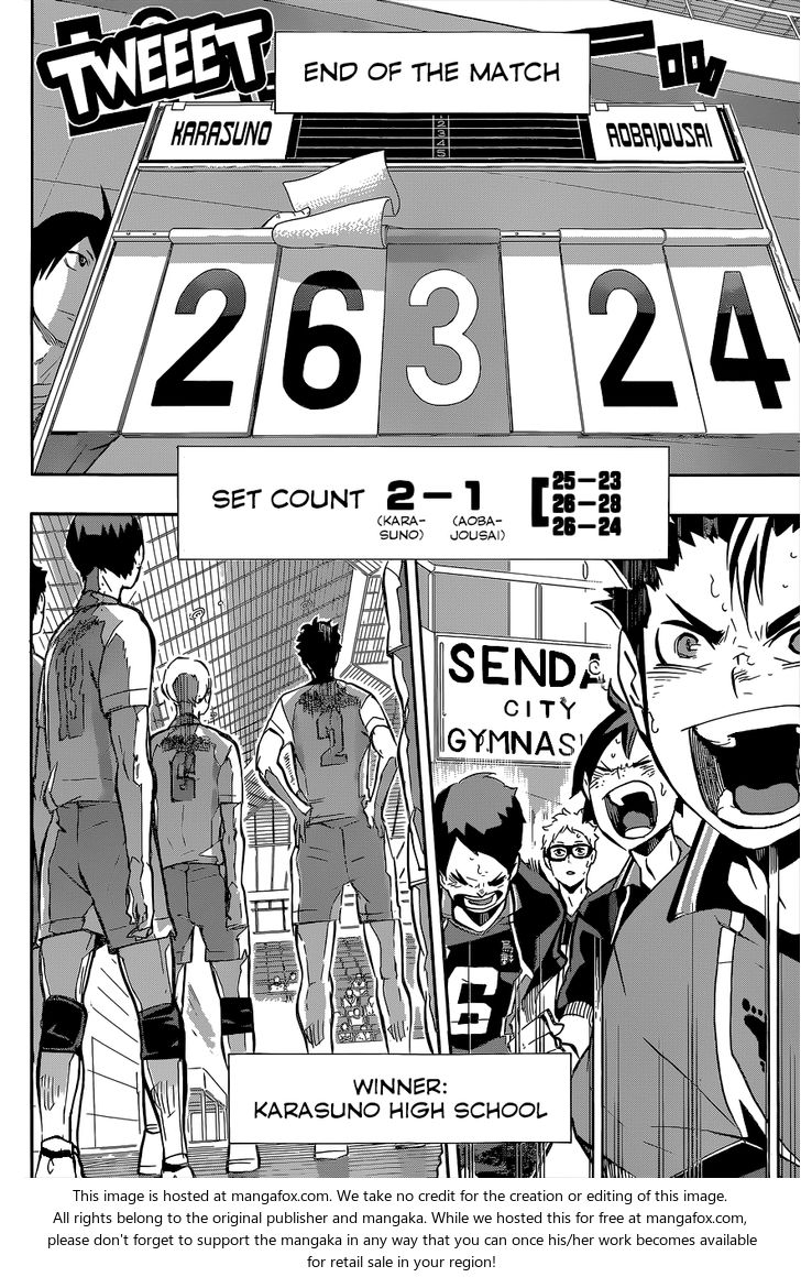 Haikyuu!! Vol.17 Chapter 147 page 13