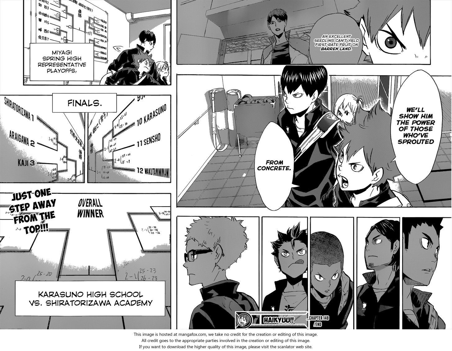 Haikyuu!! Vol.17 Chapter 148 page 17