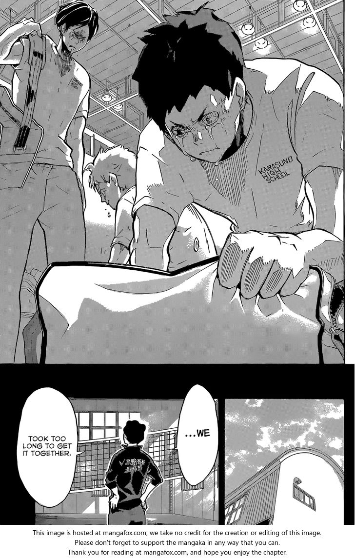 Haikyuu!! Vol.17 Chapter 149 page 14