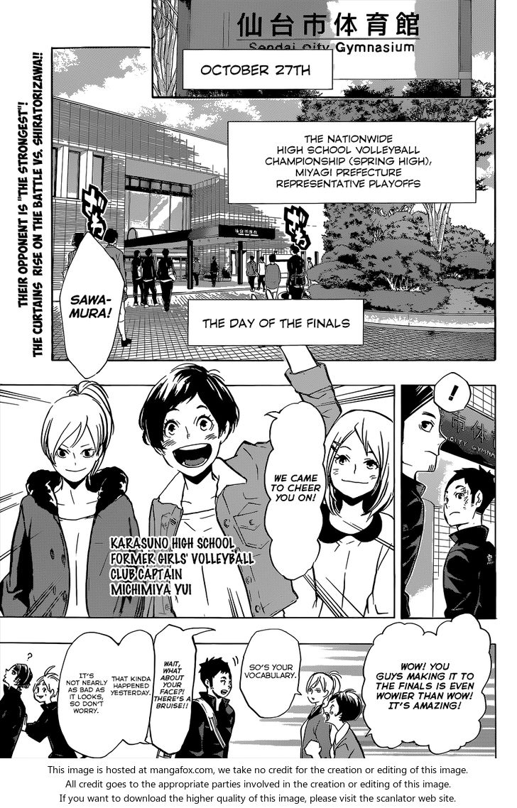 Haikyuu!! Vol.17 Chapter 150 page 6