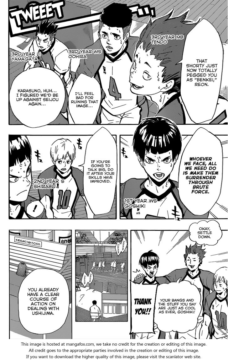 Haikyuu!! Vol.17 Chapter 151 page 4