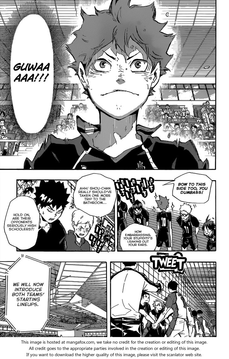 Haikyuu!! Vol.17 Chapter 151 page 7