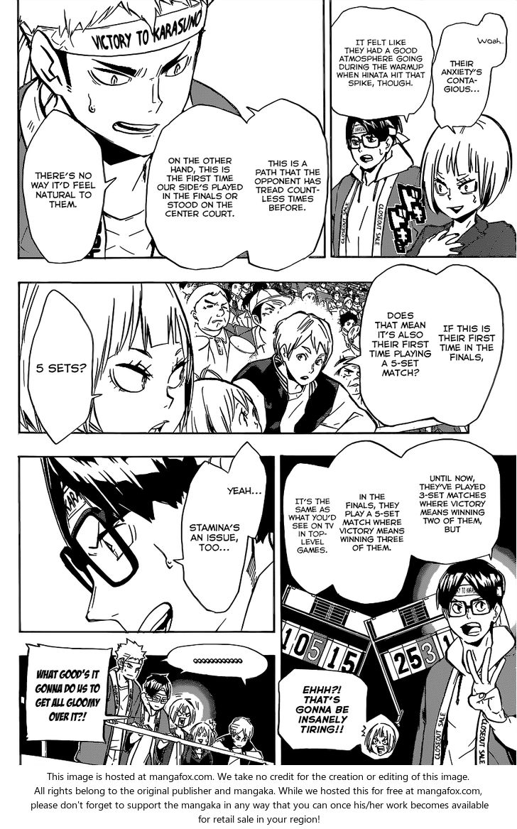 Haikyuu!! Vol.17 Chapter 151 page 9