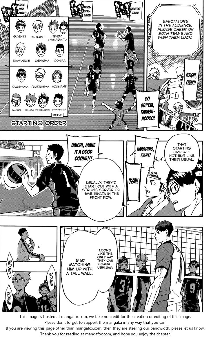 Haikyuu!! Vol.17 Chapter 151 page 10