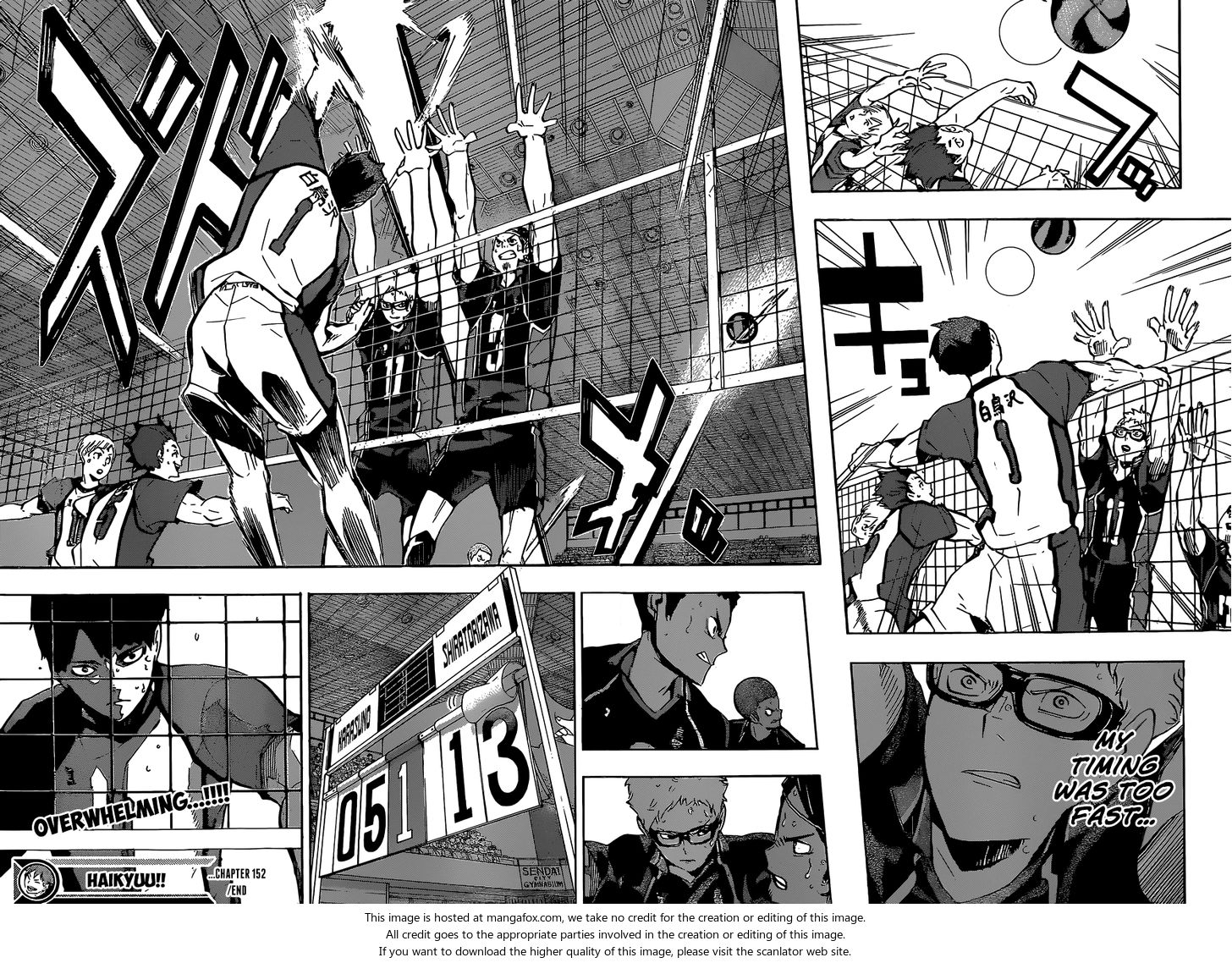 Haikyuu!! Vol.17 Chapter 152 page 19