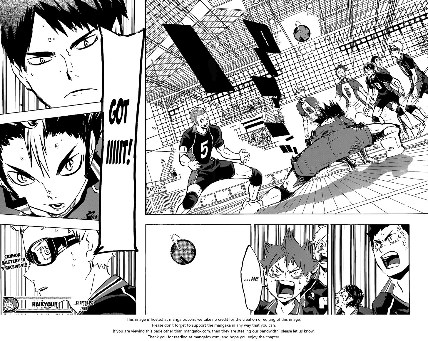 Haikyuu!! Vol.17 Chapter 153 page 18