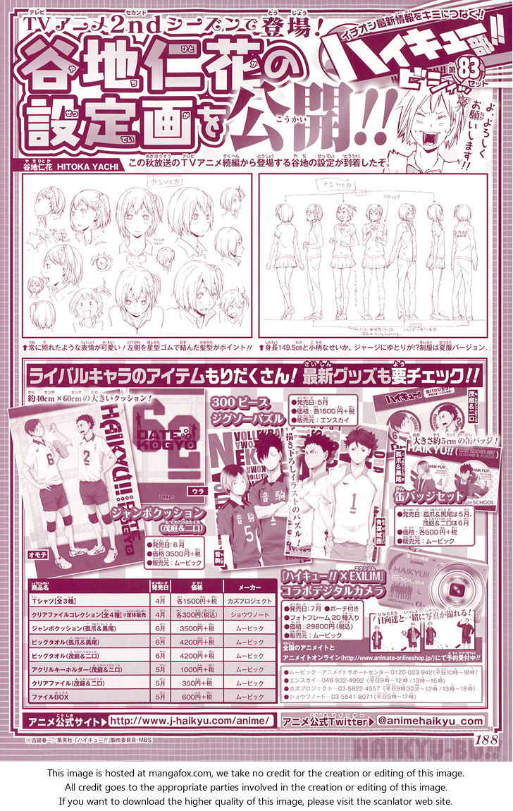 Haikyuu!! Vol.18 Chapter 154 page 1