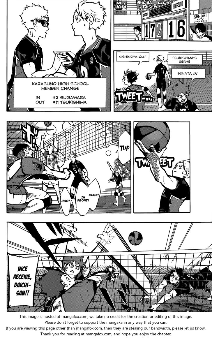 Haikyuu!! Vol.18 Chapter 158 page 8