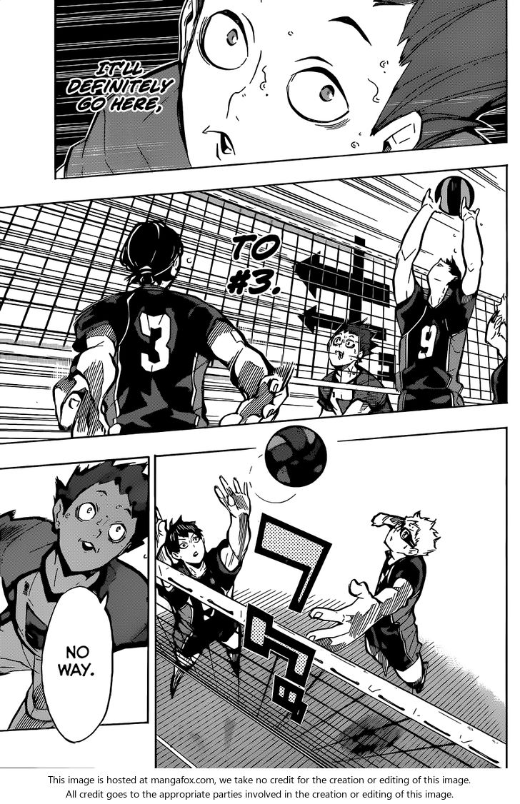 Haikyuu!! Vol.18 Chapter 159 page 17