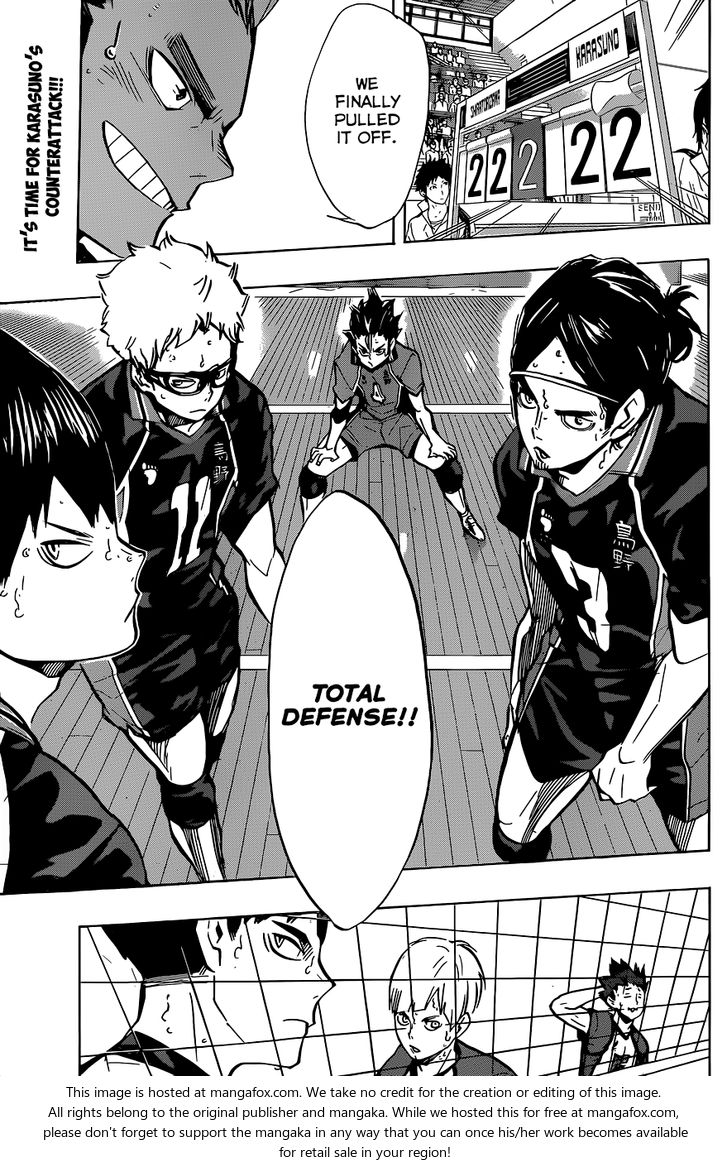 Haikyuu!! Vol.18 Chapter 159 page 19