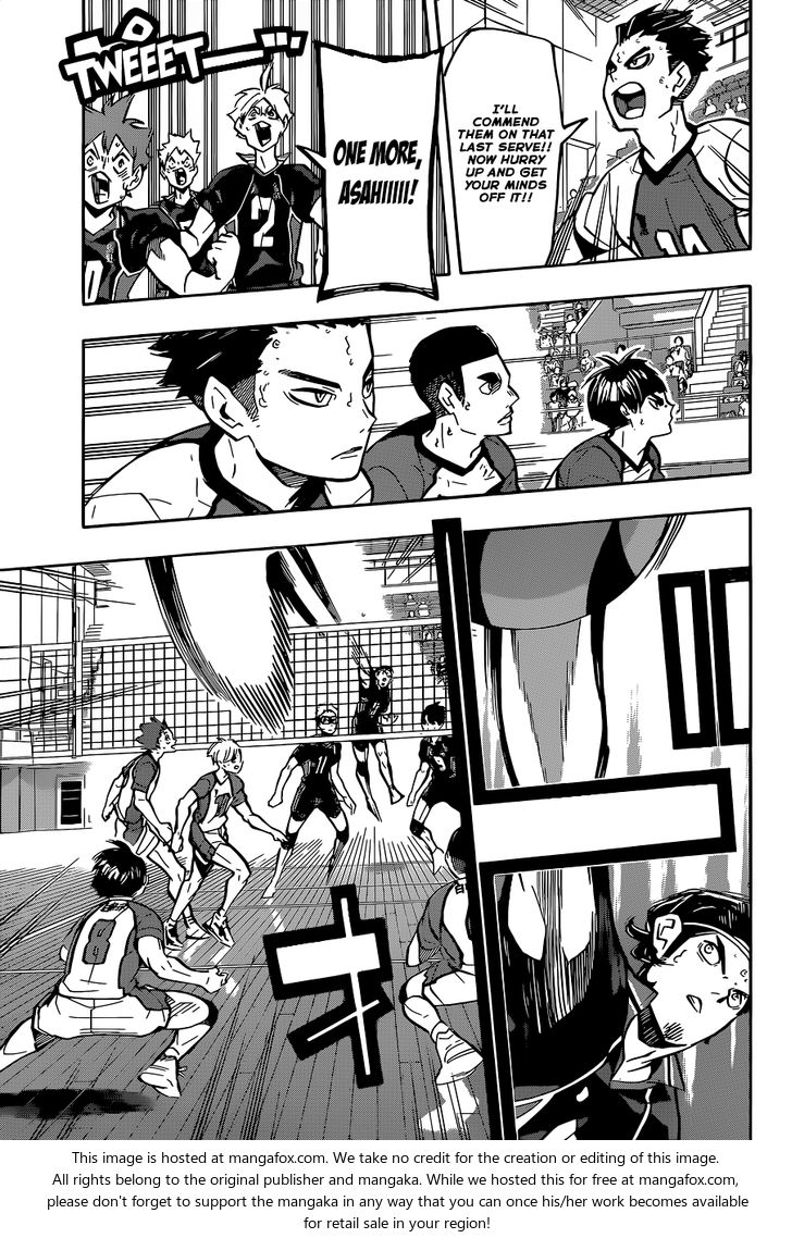 Haikyuu!! Vol.18 Chapter 160 page 8