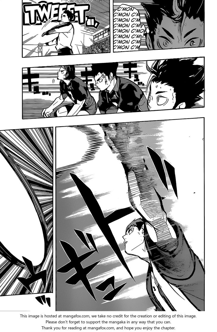 Haikyuu!! Vol.18 Chapter 160 page 15