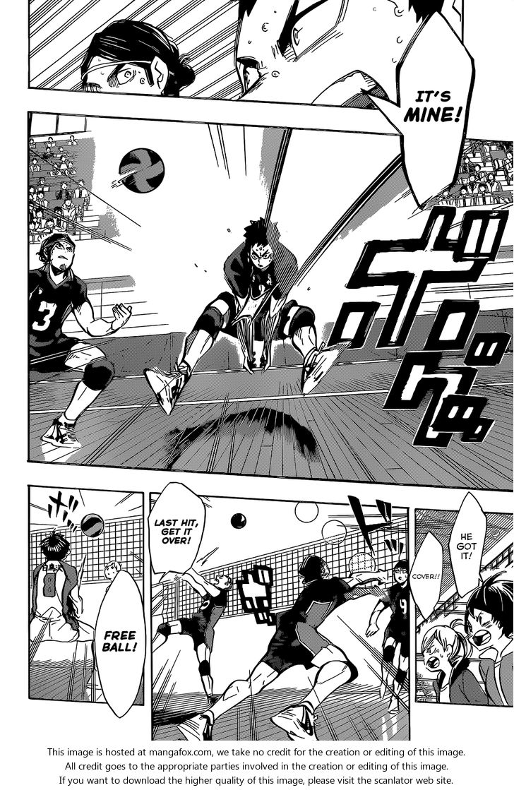 Haikyuu!! Vol.18 Chapter 160 page 16