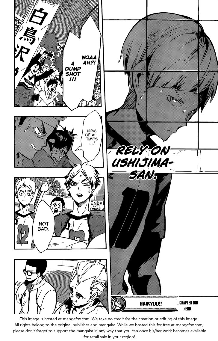 Haikyuu!! Vol.18 Chapter 160 page 19