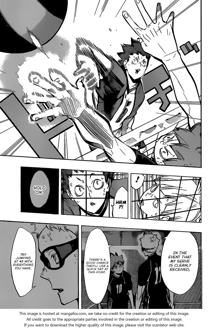 Haikyuu!! Vol.18 Chapter 161 page 8